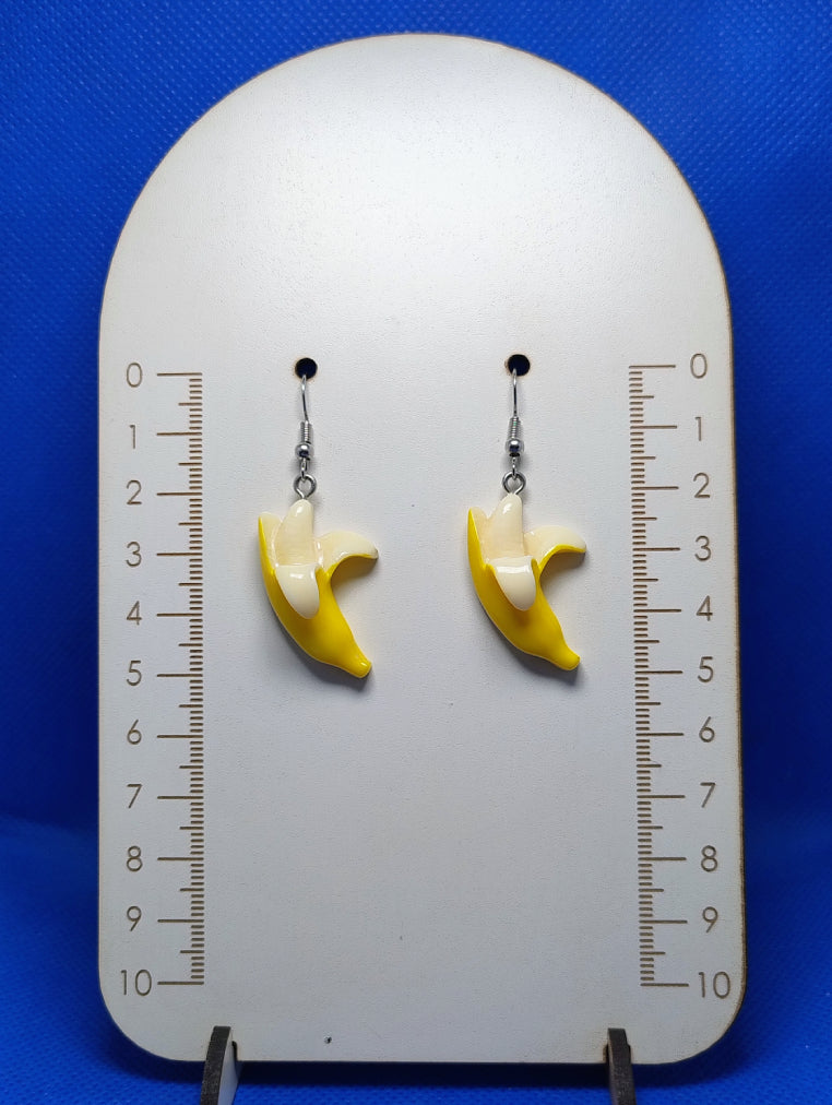 BANANA REALISTA 3D PLANO RESINA