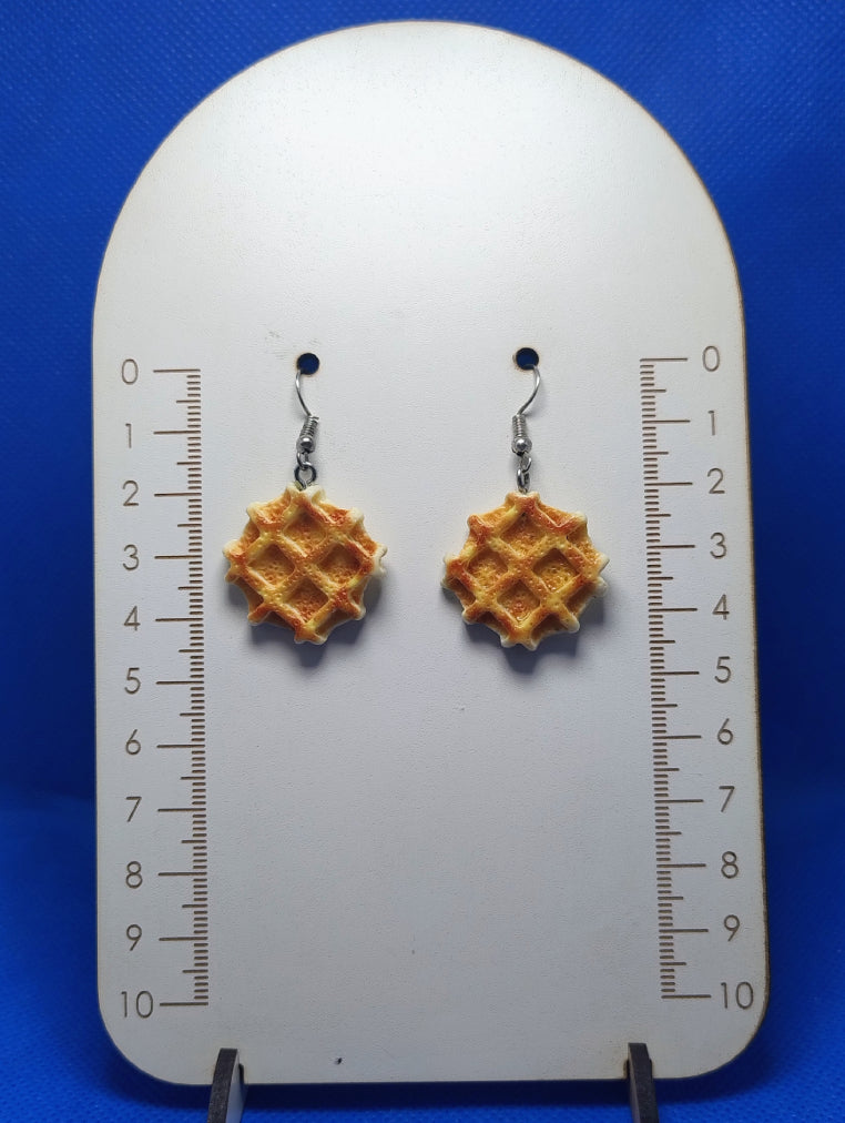 WAFFLES 3D, RESINA, FANTASÍA PLATEADO