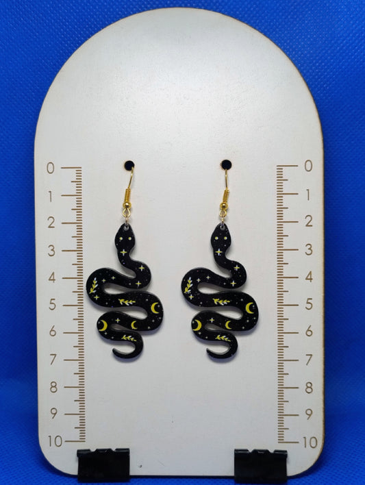 SERPIENTES NEGRAS RESINA